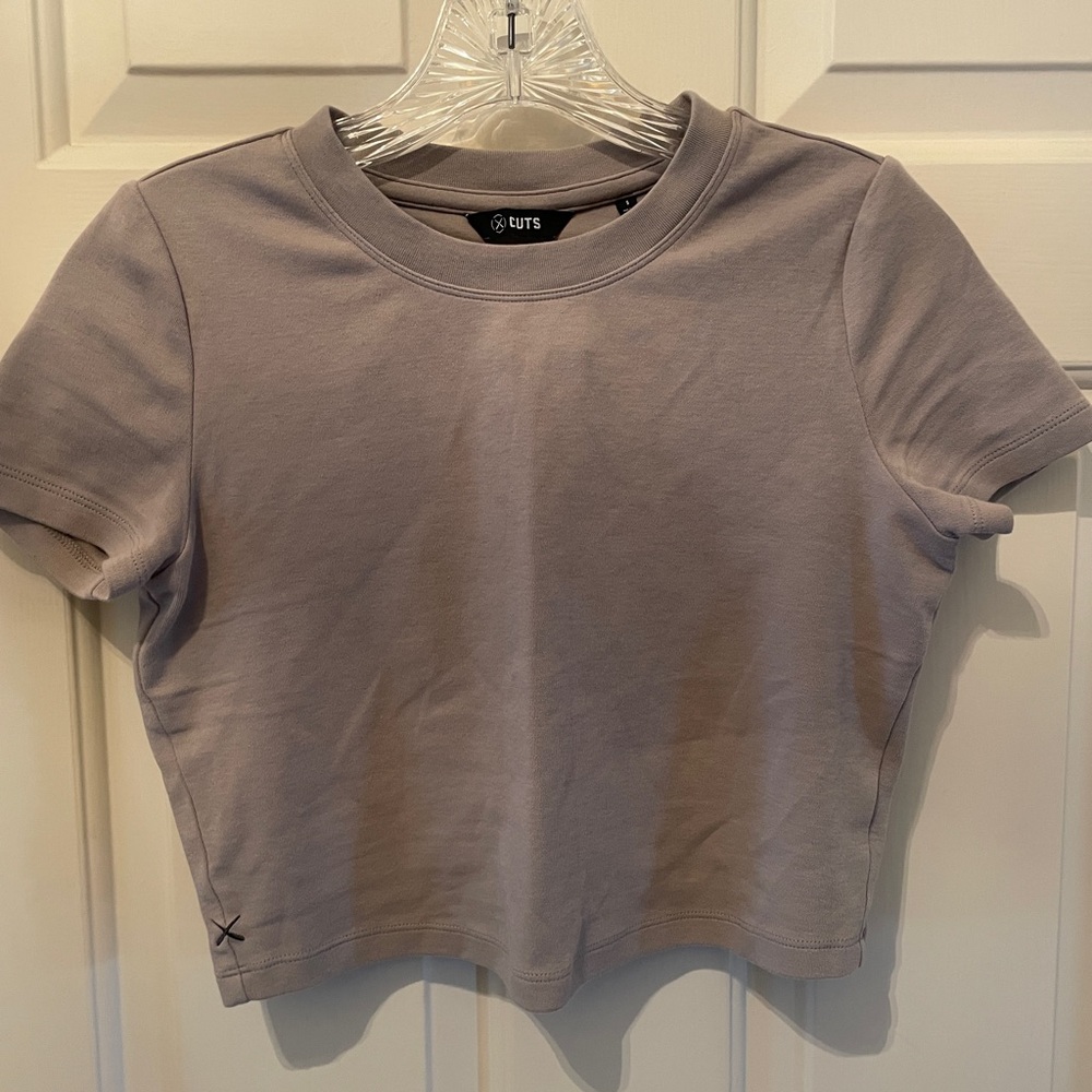 Women's Gray Crop Top size small